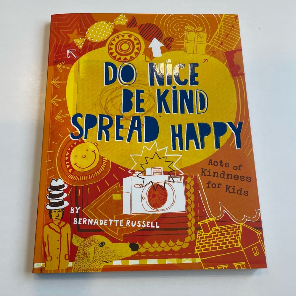 Do Nice Be Kind Spread Happy Activity Book for Kids